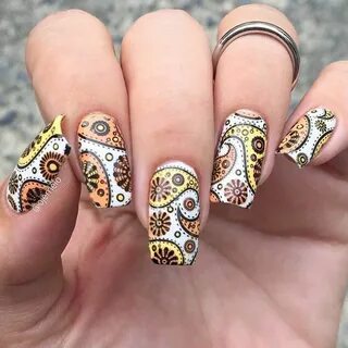 Paisley Pattern Nails For Your Inspiration NailDesignsJourna