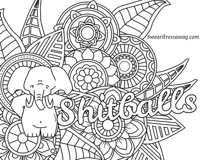 Pin on Swear Word Coloring Pages