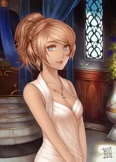 Lunafreya from Final Fantasy 15. I finished and loved the ga