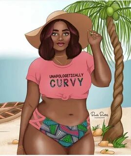 Illustrated by: bennie_buatsie-illustrationz Black girl art,