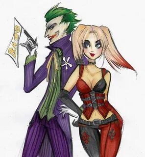 Пин на доске Harley Quinn and The Joker