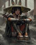 Female samurai, Samurai art, Fantasy girl