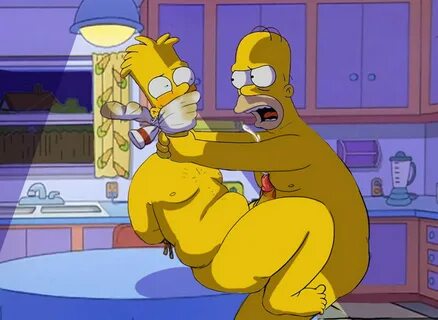 Homer Simpson and Bart Simpson Fetish Fuck Gagged Cum Your C