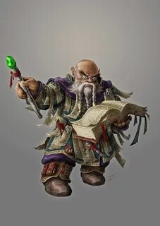 Wizard Fantasy dwarf, Dungeons and dragons characters, Chara