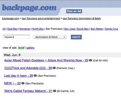 Backpage East Bay Ca - Telegraph