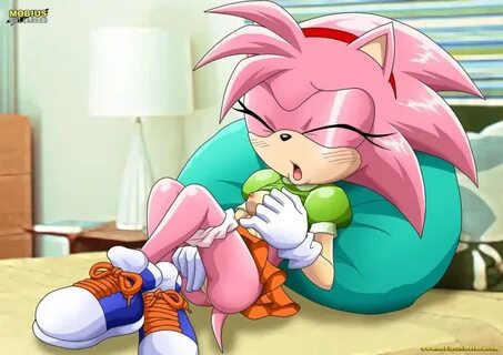 Xbooru - amy rose amy rose (classic) bbmbbf fingering horny 