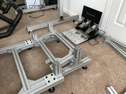 8020 rig build, and question on wheel mounting solution - Si