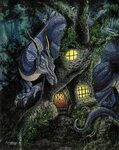 Pin by Mary M7 on beautiful Dragon tales, Fantasy tree, Drag