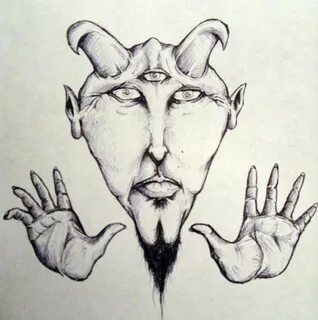 666 Drawing by Michael Toth Pixels