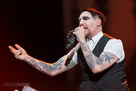 HENRIQUE/PHOTOS Marilyn Manson