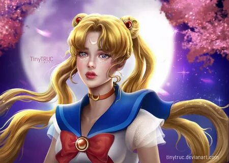 ArtStation - Sailor Moon fan art