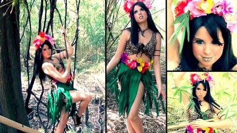 Katy Perry - Roar Music Video Inspired Makeup & DIY Costume!
