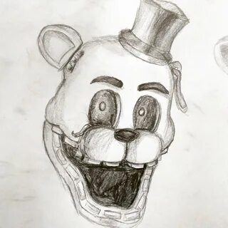 Golden Freddy Drawing at PaintingValley.com Explore collecti