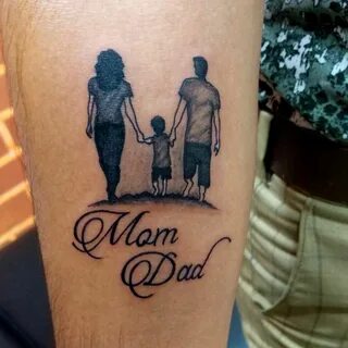 Mom & Dad Tattoos. Mom dad tattoos, Mom dad tattoo designs, 