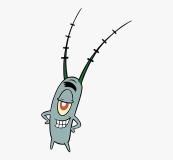 Spongebob Plankton - Sheldon J Plankton Png , Free Transpare