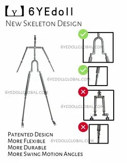 New 6YE Doll Skeleton (Patented ball-joint design) - Page 8 