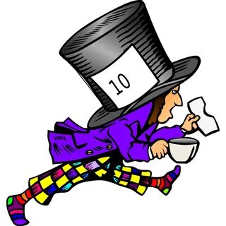 Mad Hatter Wild Colors SVG Clip arts download - Download Clip Art, PNG Icon Arts