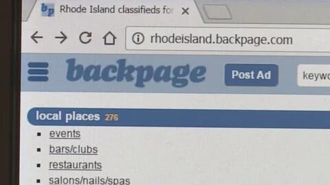 Backpage.com shuts down adult personal ads - YouTube
