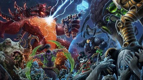 Battle For Azeroth Desktop Wallpaper posted by Michelle Ande