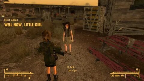 Jocelyn Child Companion at Fallout New Vegas - mods and comm