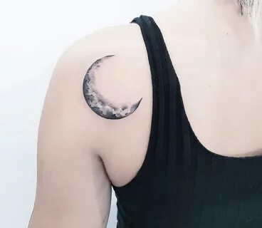 Moon tattoo by Ilaria Tattoo Art Photo 29235