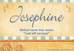 Josephine Name Meaning - Josephine name Origin, Name Josephi