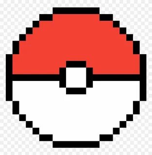 Pokemon Ball - Minecraft Epic Pixel Art, HD Png Download - 1