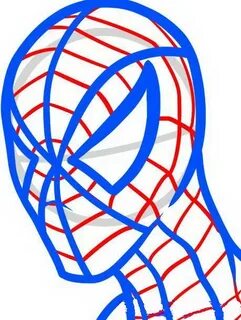 Как пошагово нарисовать Спайдермена (Spiderman) * Makusha