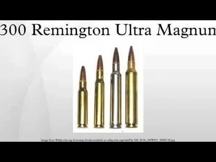 300 Remington Ultra Magnum - YouTube