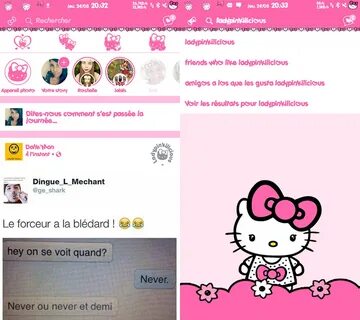 Hello Kitty Facebook & Messenger - Ladypinkilicious