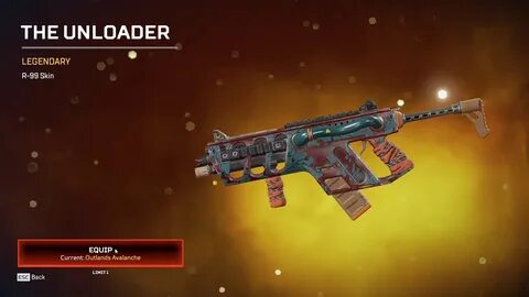 xNIGHTRID3Rx - Apex Legends - Unlocking The Unloader R99 Exc