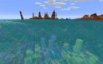 Eroded Badlands, Swamp and Coral Reef Minecraft Seed - Minec