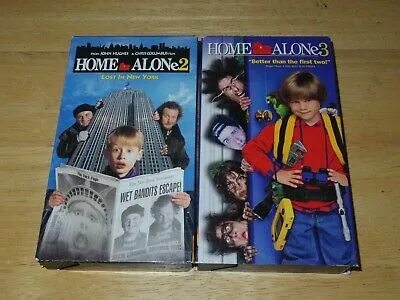 Один дома 2 (VHS, 1997) и один дома 3 (VHS, 1998) Маколей Ка