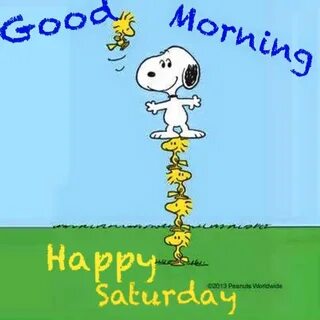 Good Morning Saturday Snoopy Quote Pictures, Photos, and Ima