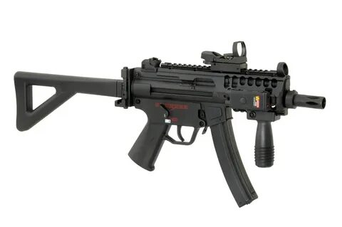 MP5K/PDW Rail System - Black BattleAxe