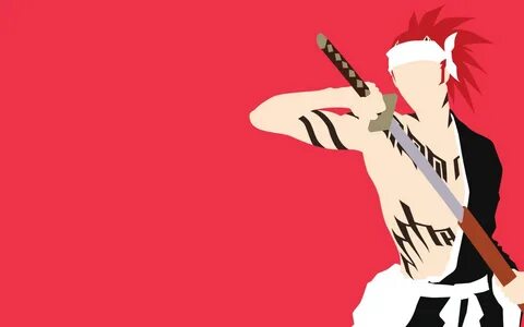 Скачать обои sword, game, Bleach, red hair, anime, katana, m