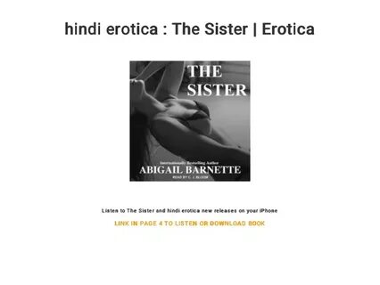 hindi erotica : The Sister Erotica