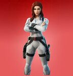 Fortnite Black Widow (Snow Suit) Skin - Character, PNG, Imag