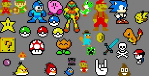 8 Bit Pixel Art Maker - Mobile Legends