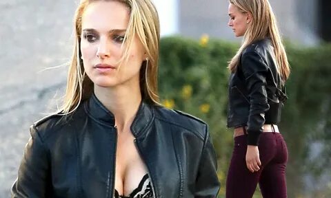 Natalie Portman sizzles on the set of her latest film as she