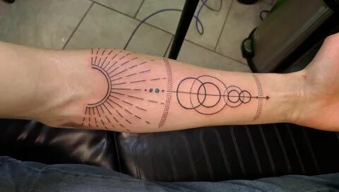 Solar system tattoo, Tattoos, Planet tattoos
