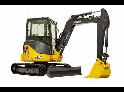 John Deere 35D Mini Excavator - YouTube