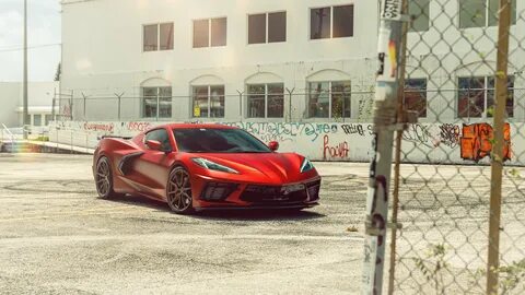 1920x1080 Vossen Wrapped Corvette C8 8k Laptop Full HD 1080P