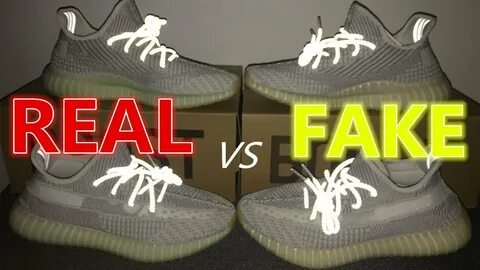 REAL VS FAKE yeezy 350 v2 "YESHAYA" Review + Unboxing - YouT