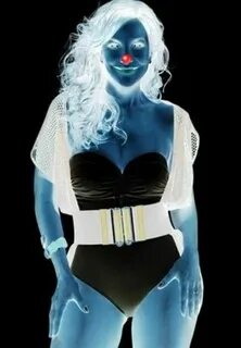 stare at the red dot for 9 seconds, then look at a white wal