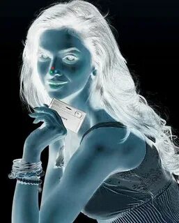 Cool Trick 1. Stare at the red dot on the girl'. Cool optica