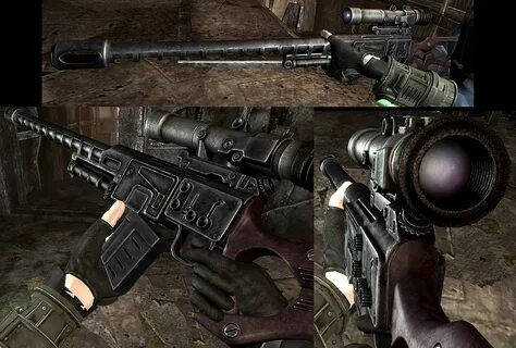 FO3 - Weapon Retexture Project - модификация для Fallout 3 -