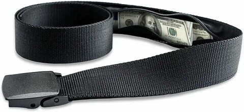 Amazon.com Travel Security Belt with Hidden Money Pocket - C