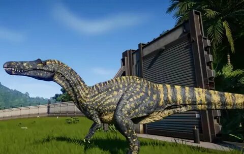 Jurassic World Evolution na Twitteru: "Spinosaurus, Suchomim