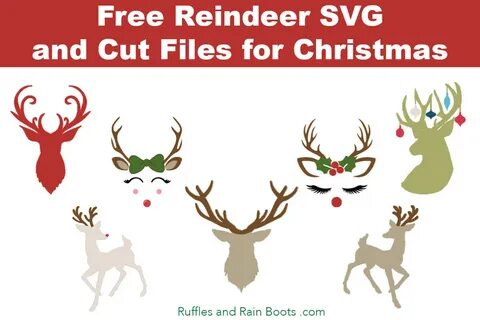 Deer Cut Files Deer Antlers Antler Frame SVG Cutting File Re